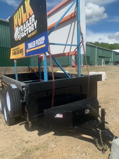 6'x10' Scissor Lift Dump Trailer w/ Homeowner Package - 7,000# GVWR
