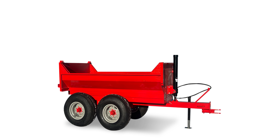 Montana 4'x8' Farm Dump Trailer - 16,000# GVWR