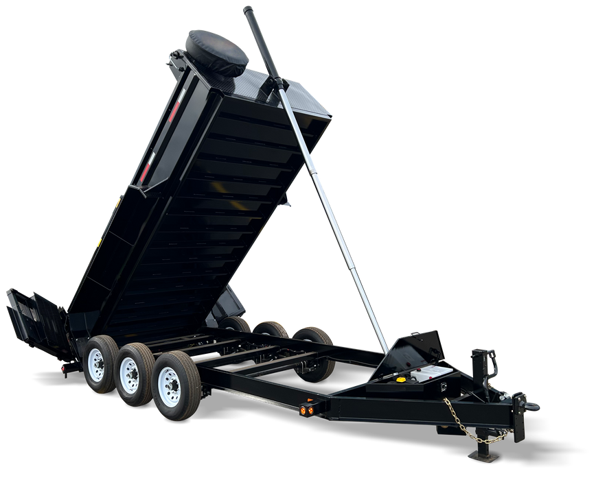 21,000# GVWR Ultra Low Pro Dump Trailer