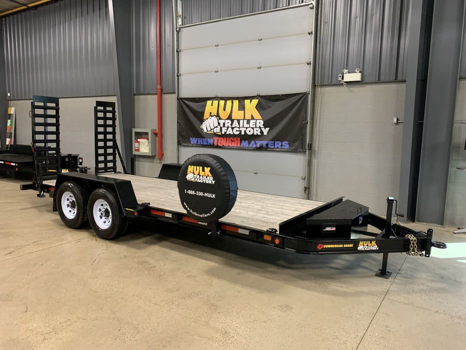 14,000# GVWR Lowbed Equipment Float Trailer