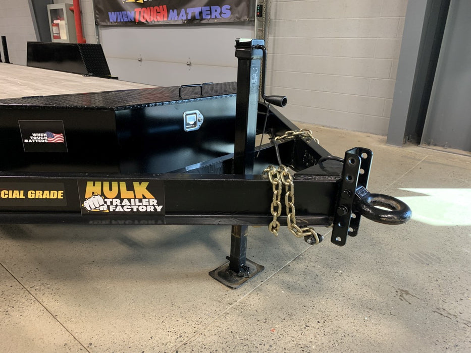 14,000# GVWR Lowbed Equipment Float Trailer