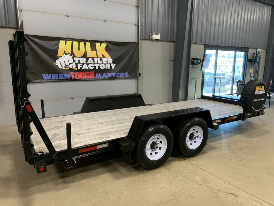 14,000# GVWR Lowbed Equipment Float Trailer