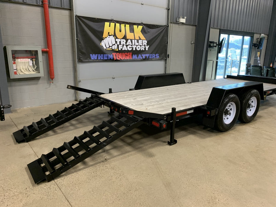 14,000# GVWR Lowbed Equipment Float Trailer