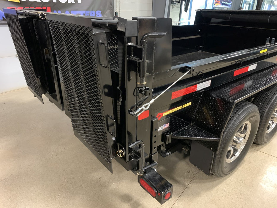 16,000# GVWR Ultra Low Pro Dump Trailer
