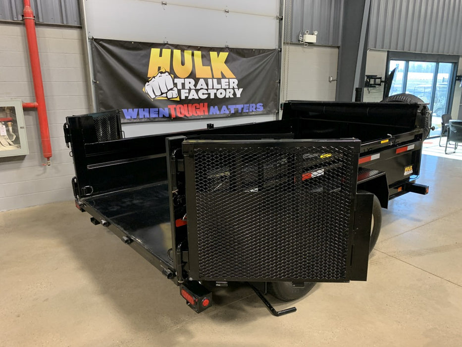 16,000# GVWR Ultra Low Pro Dump Trailer