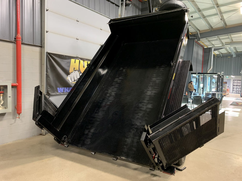 16,000# GVWR Ultra Low Pro Dump Trailer