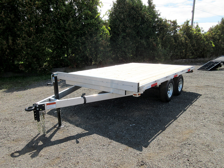 7,000# GVWR Aluminum Sportsman Deckover Float Trailer