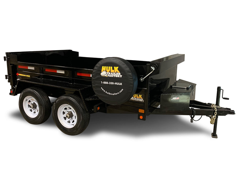 9,990# GVWR MD Scissor Lift Dump Trailer