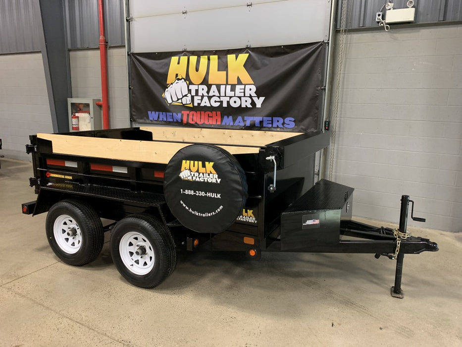7,000# GVWR GD Scissor Lift Dump Trailer