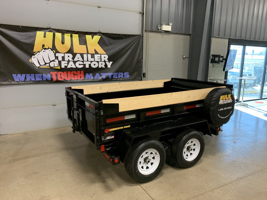 7,000# GVWR GD Scissor Lift Dump Trailer