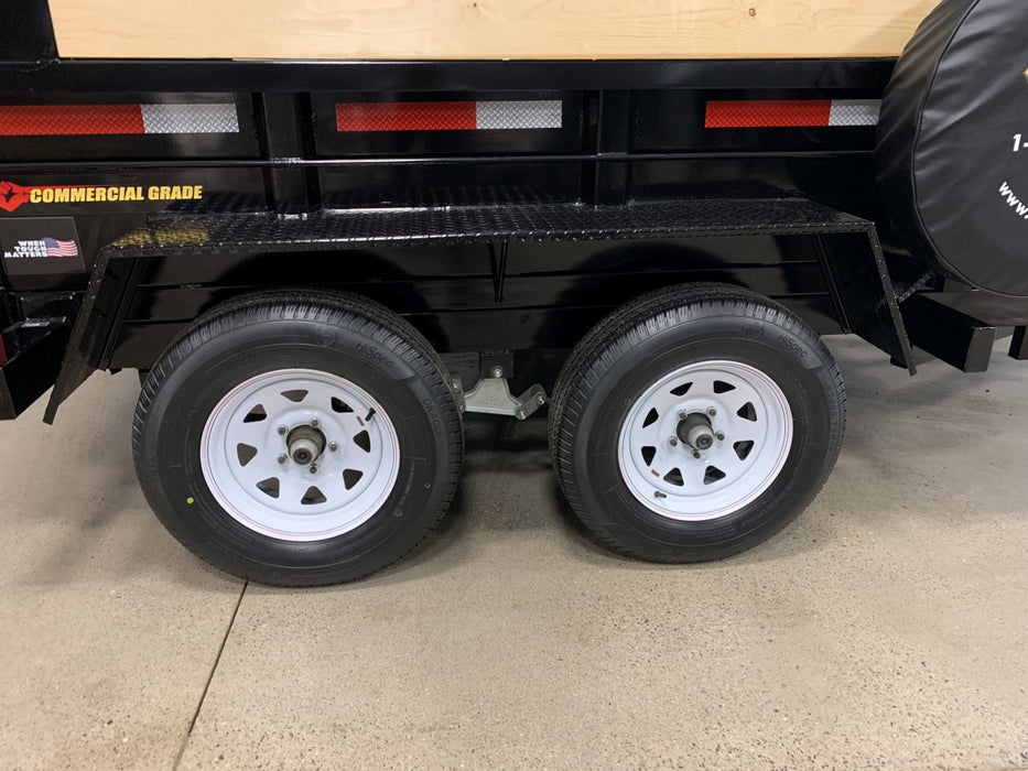 7,000# GVWR GD Scissor Lift Dump Trailer