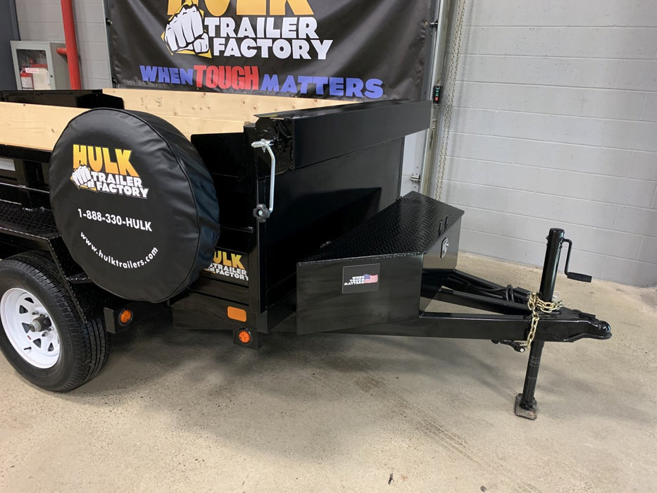 7,000# GVWR GD Scissor Lift Dump Trailer