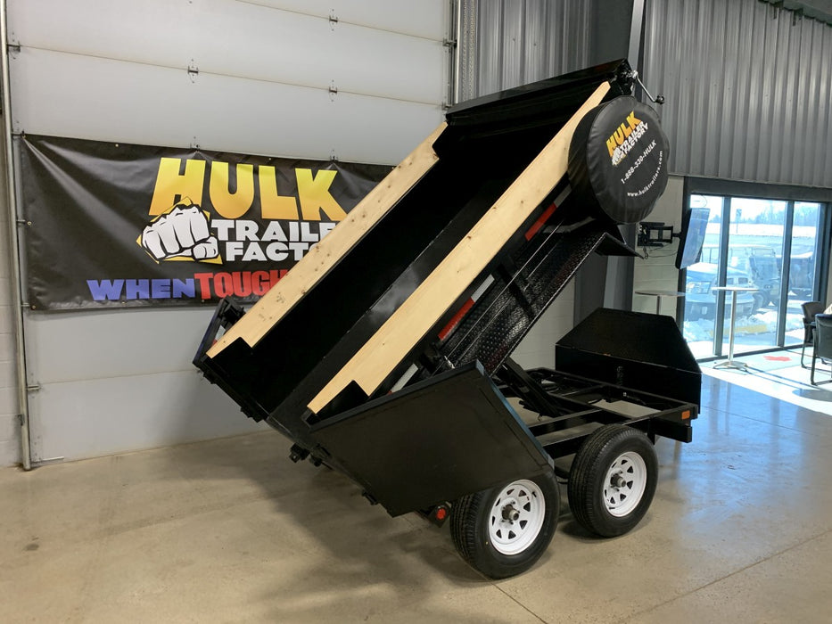 7,000# GVWR GD Scissor Lift Dump Trailer