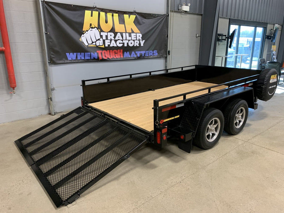 7,000# GVWR Landscape Trailer