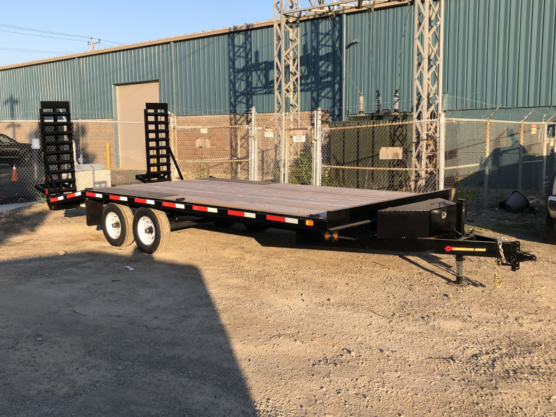 9,990# GVWR Deckover Equipment Float Trailer