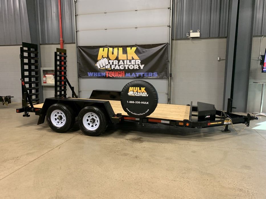9,990# GVWR Lowbed Equipment Float Trailer
