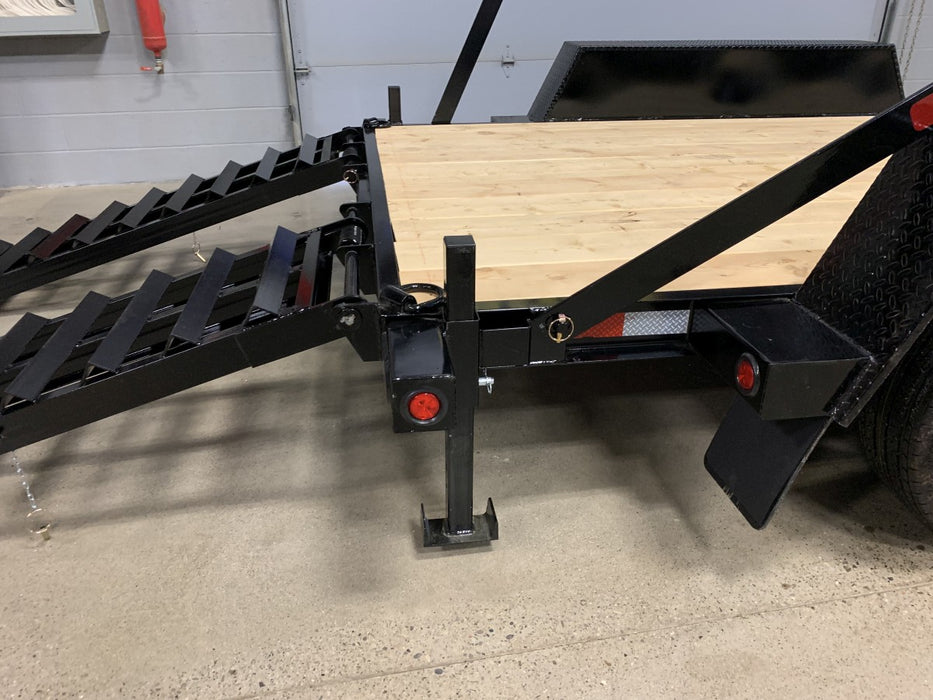 9,990# GVWR Lowbed Equipment Float Trailer