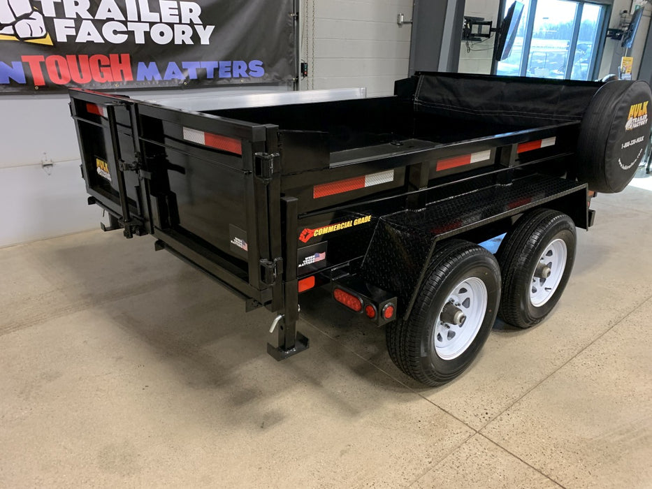 9,990# GVWR MD Scissor Lift Dump Trailer