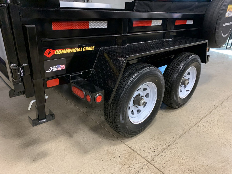 9,990# GVWR MD Scissor Lift Dump Trailer