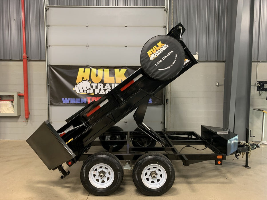 9,990# GVWR MD Scissor Lift Dump Trailer