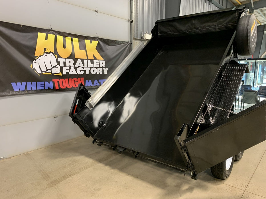 9,990# GVWR MD Scissor Lift Dump Trailer