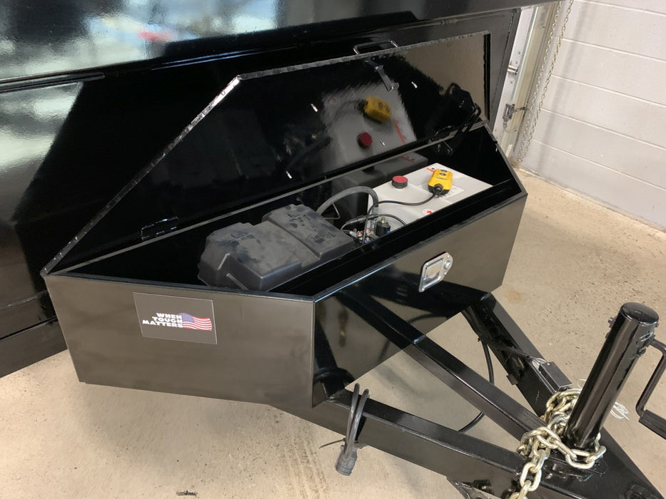 9,990# GVWR MD Scissor Lift Dump Trailer