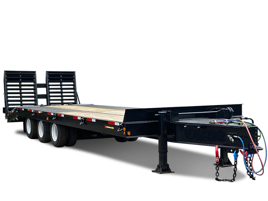 60,000# GVWR Air Brake Tag-along Float Trailer
