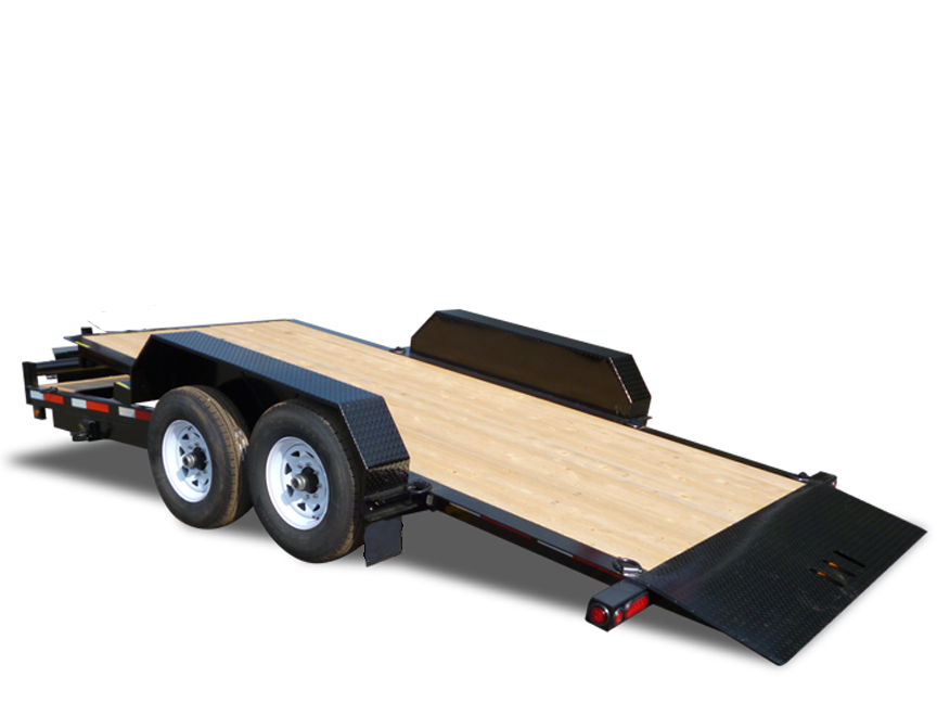 9,990# GVWR Tilt and Load Equipment Float Trailer