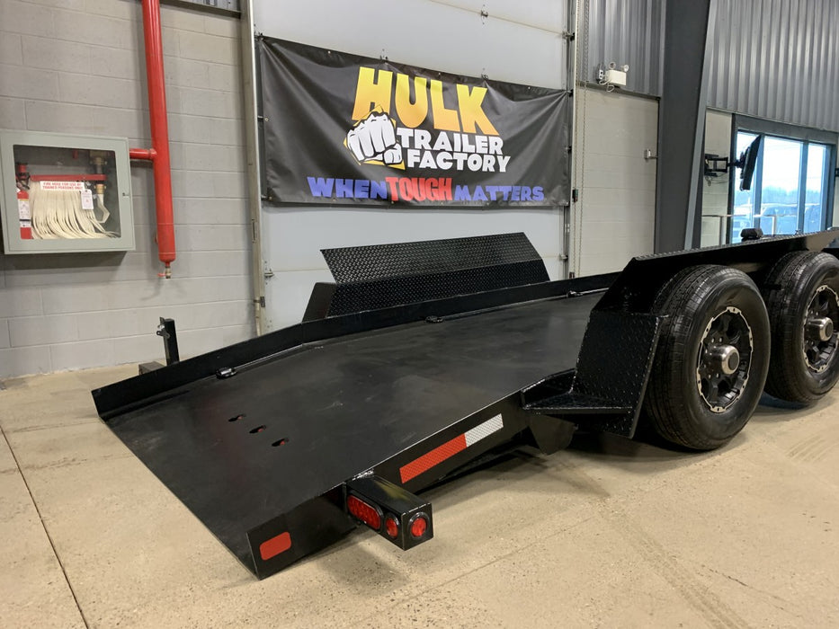9,990# GVWR Hydraulic Drop Deck Equipment Float Trailer