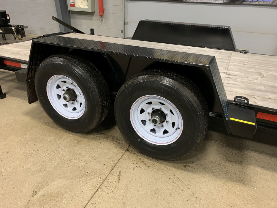 14,000# GVWR Lowbed Equipment Float Trailer