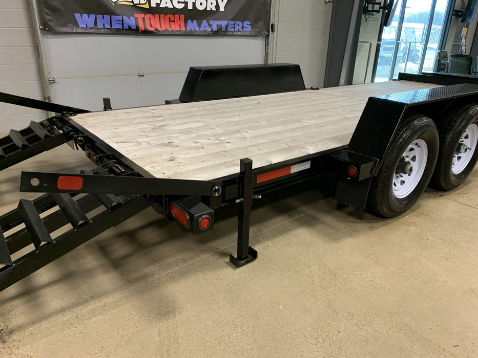 14,000# GVWR Lowbed Equipment Float Trailer