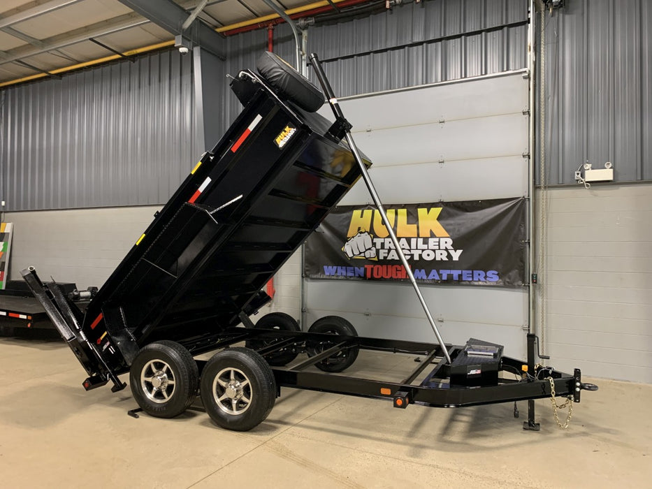 14,000# GVWR Ultra Low Pro Dump Trailer