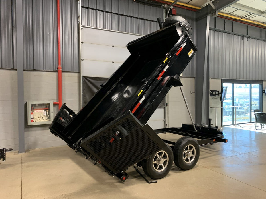 14,000# GVWR Ultra Low Pro Dump Trailer
