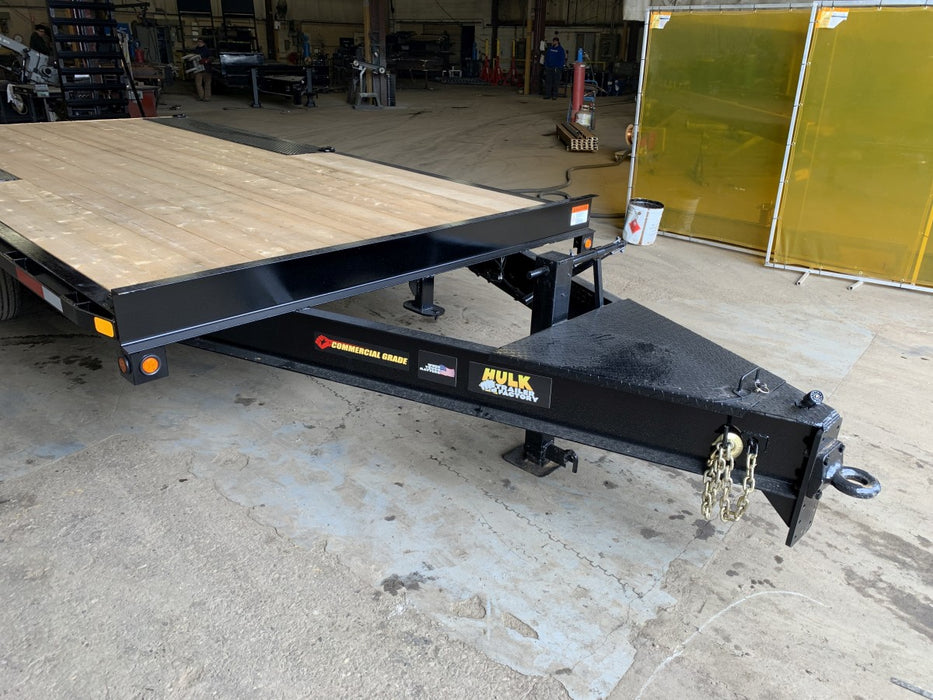 21,000# GVWR Deckover Equipment Float Trailer