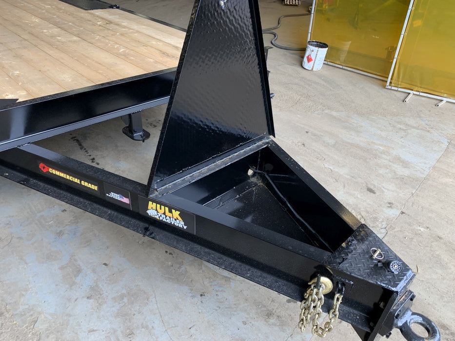 21,000# GVWR Deckover Equipment Float Trailer
