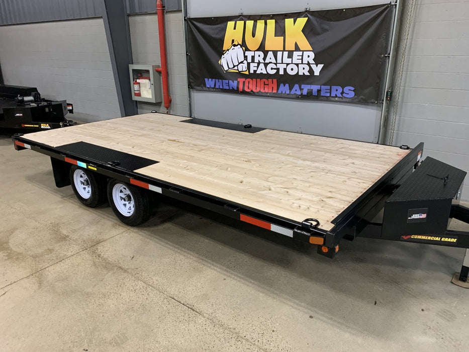 7,000# GVWR Sportsman Deckover Float Trailer