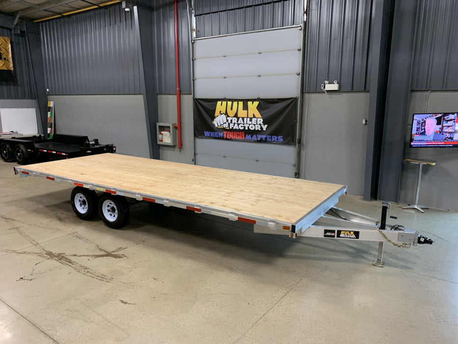 9,990# GVWR Aluminum Sportsman Deckover Float Trailer