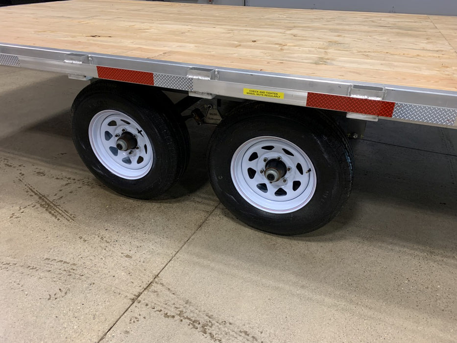 9,990# GVWR Aluminum Sportsman Deckover Float Trailer