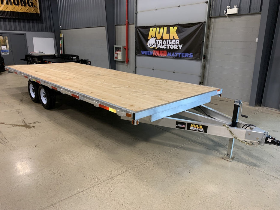 9,990# GVWR Aluminum Sportsman Deckover Float Trailer