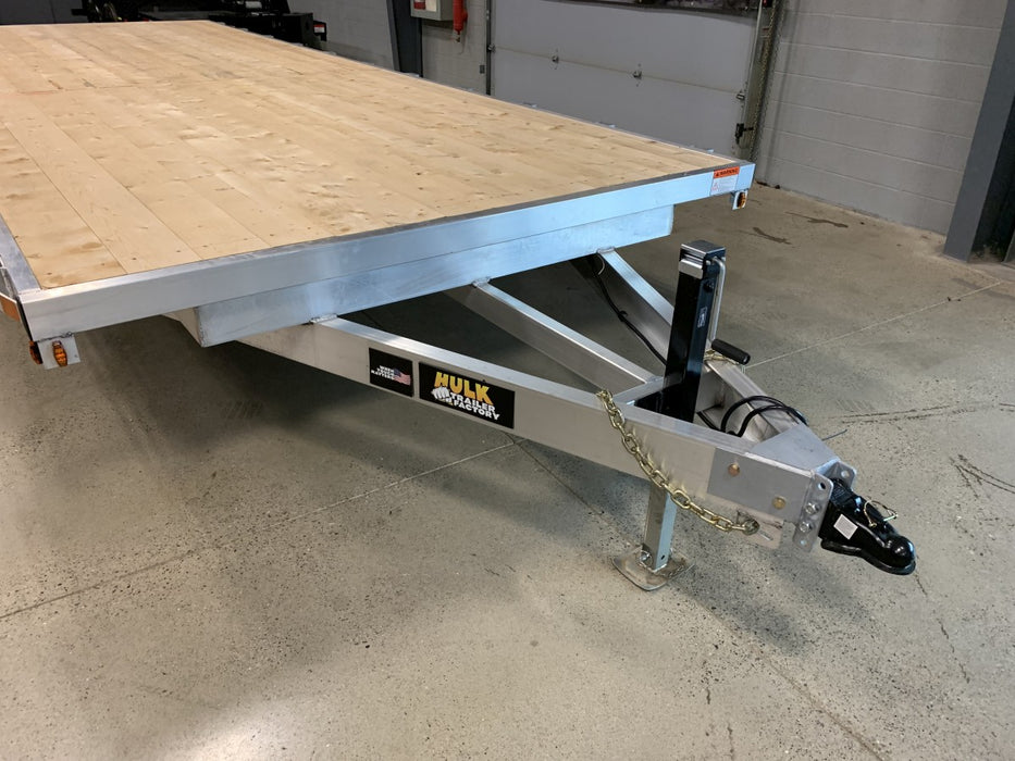 9,990# GVWR Aluminum Sportsman Deckover Float Trailer