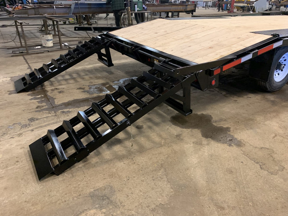 14,000# GVWR Deckover Equipment Float Trailer