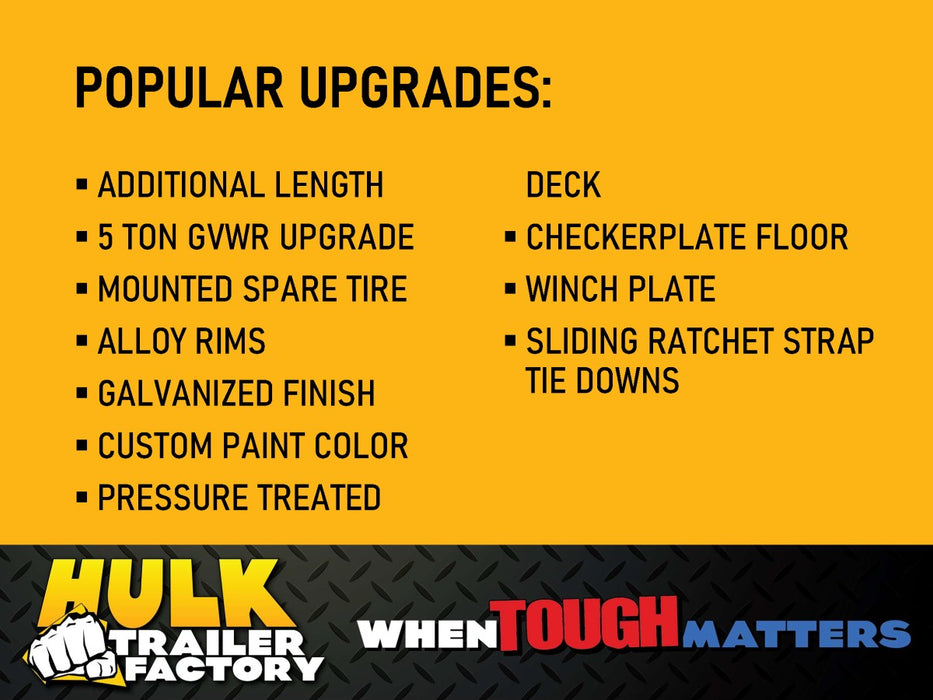 7,000# GVWR Sportsman Deckover Float Trailer