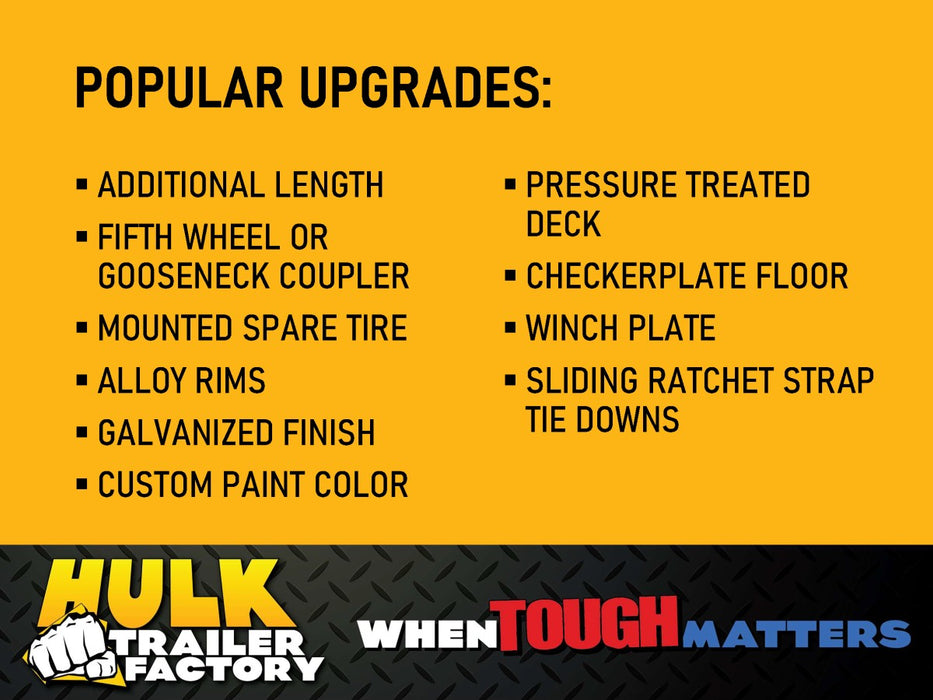 9,990# GVWR Deckover Equipment Float Trailer