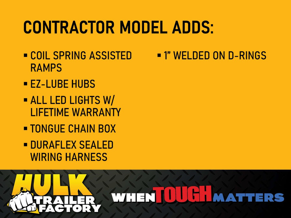 21,000# GVWR Deckover Equipment Float Trailer