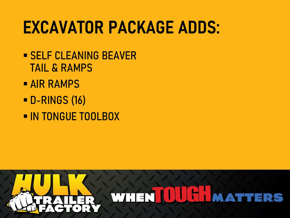 40,000# GVWR Air Brake Tag-along Float Trailer