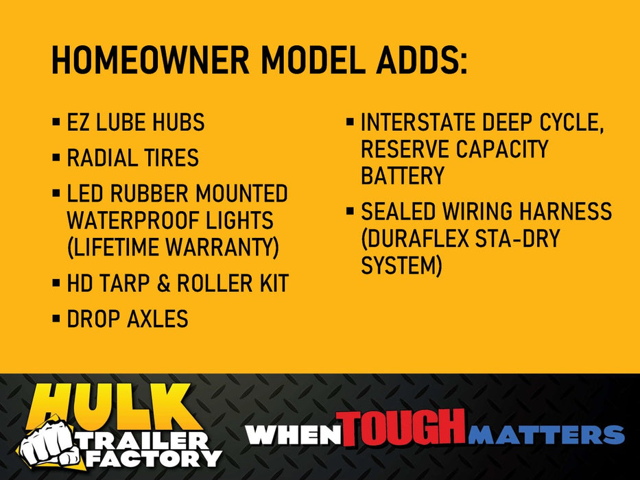7,000# GVWR GD Scissor Lift Dump Trailer