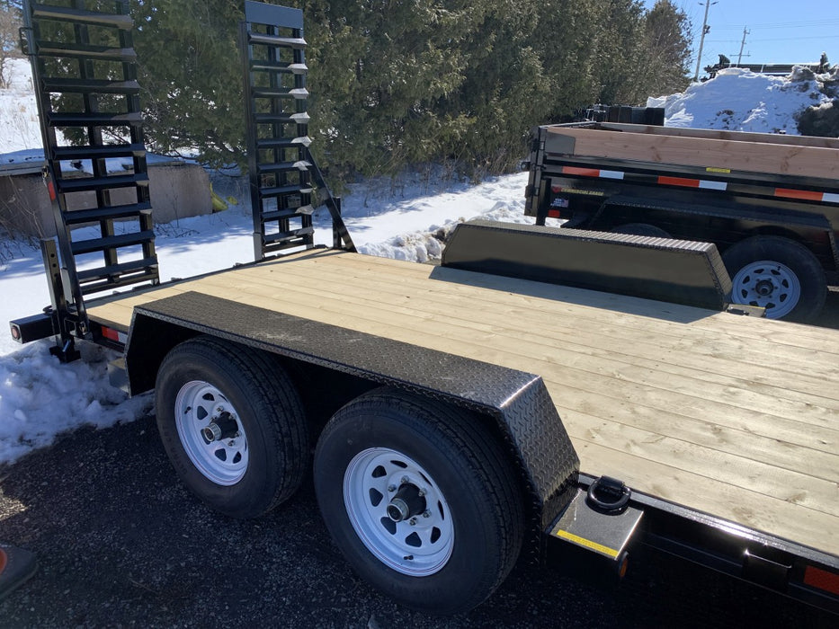 16' Equipment Float Trailer w/ Contractor Package - 9,990# GVWR