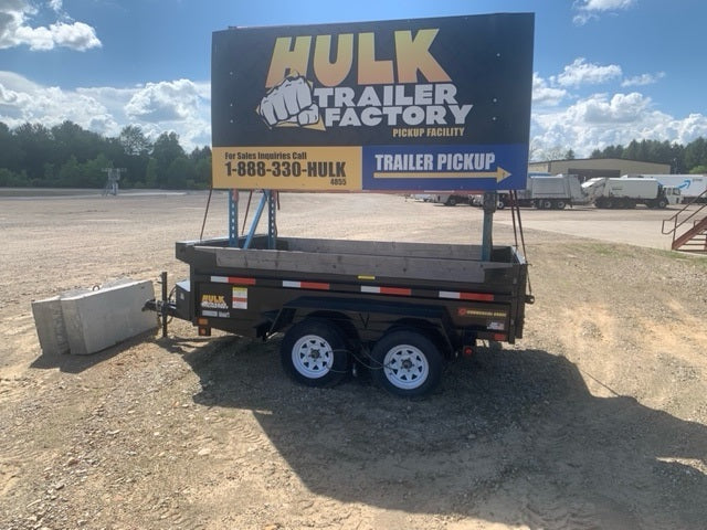 6'x10' Scissor Lift Dump Trailer w/ Homeowner Package - 7,000# GVWR