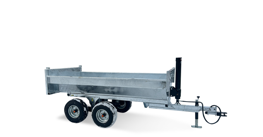 Badger 4'x8' Farm Dump Trailer - 6,000# GVWR