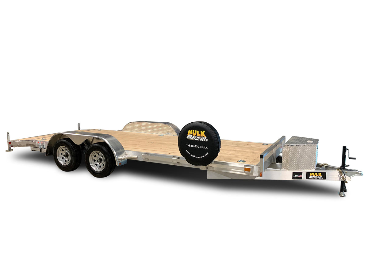 7000 Gvwr Aluminum Car Hauler — Hulk Trailers 8770